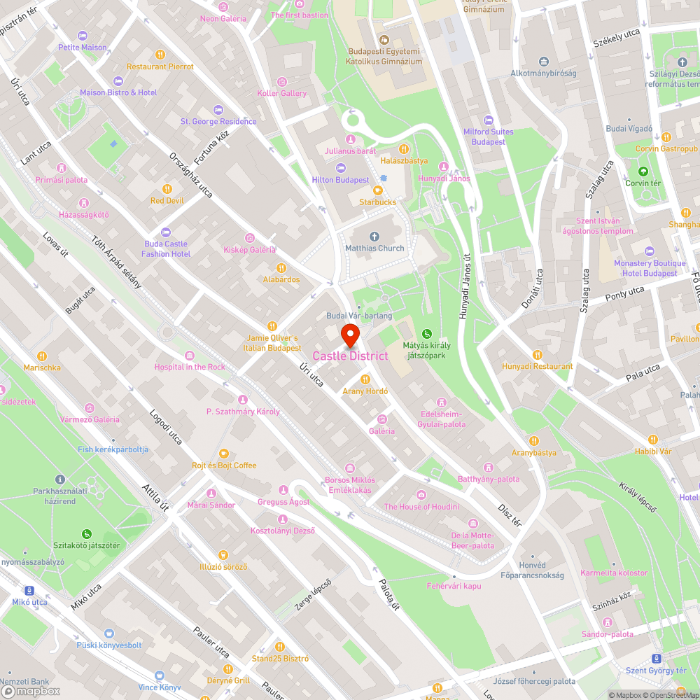 Úthibák bejelentés helye