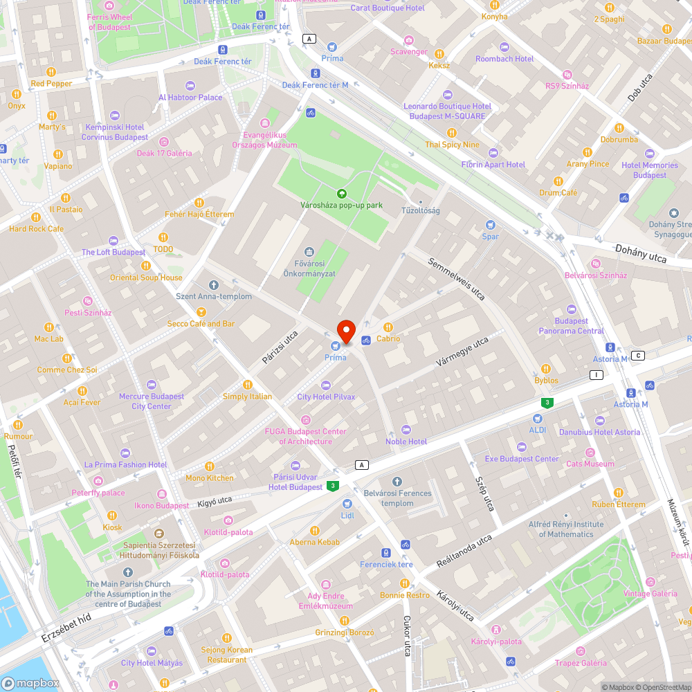 Úthibák bejelentés helye