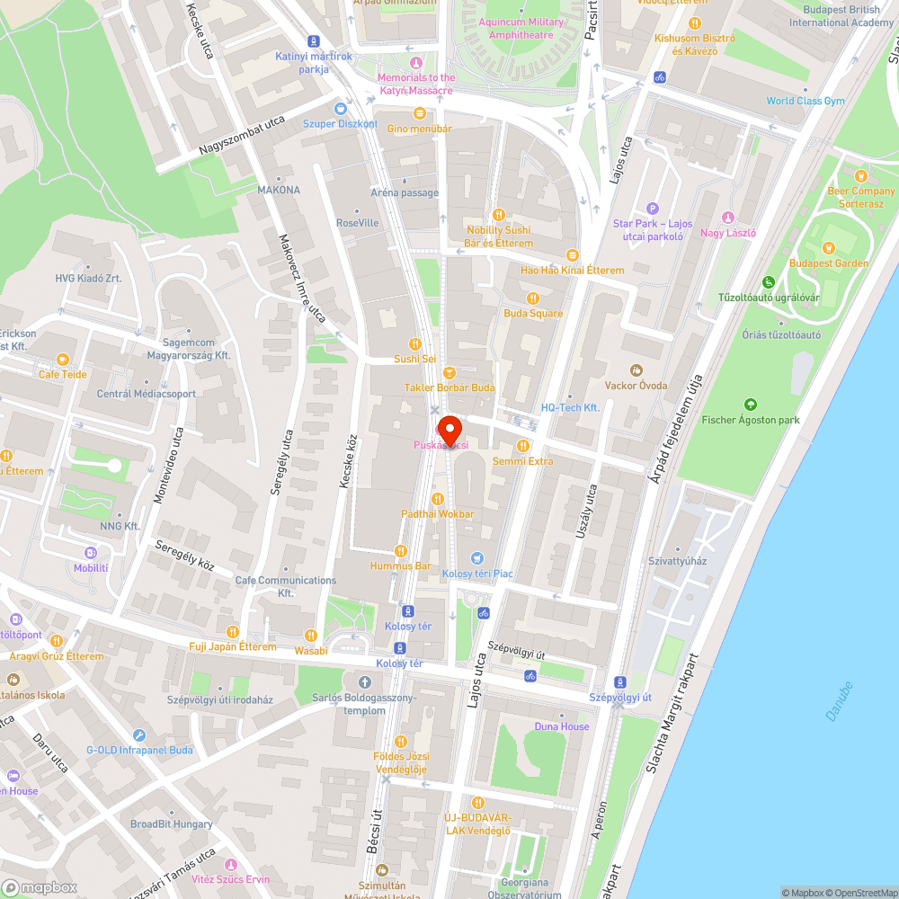 Járda bejelentés helye