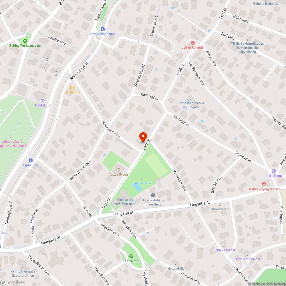 Letört faág bejelentés helye