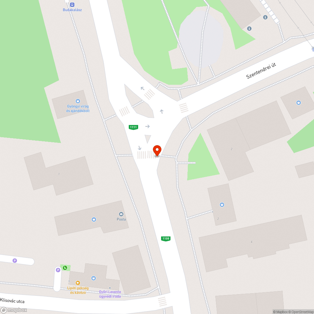 Visszajelző gomb alig világít (ny-i irányba menet) bejelentés helye