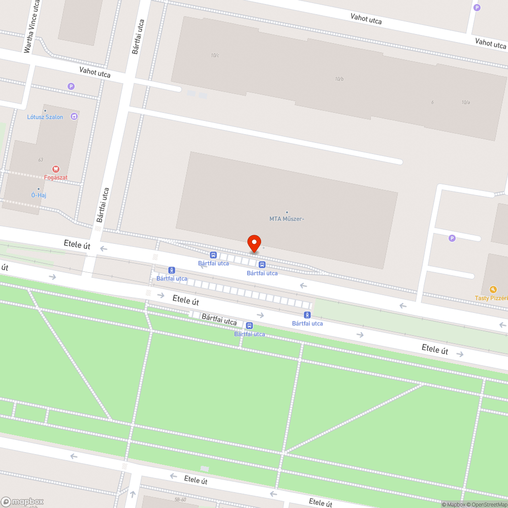 Üvegszilánk a buszöbölben bejelentés helye