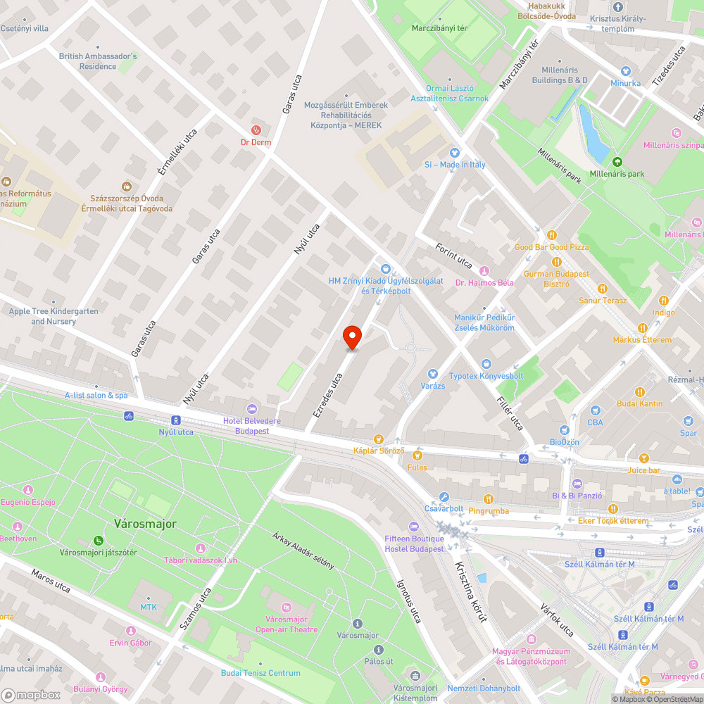 Párhuzamos parkolás (hiánya) bejelentés helye