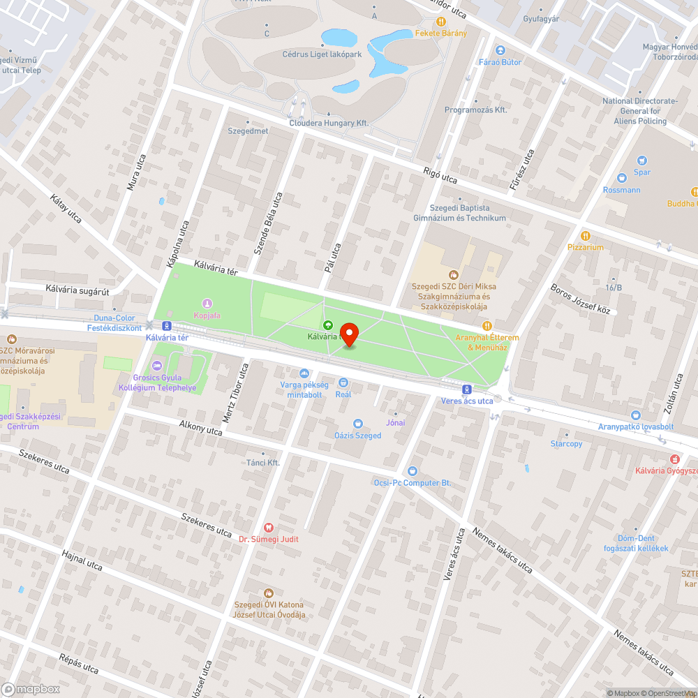 Meghibásodott ivókút bejelentés helye