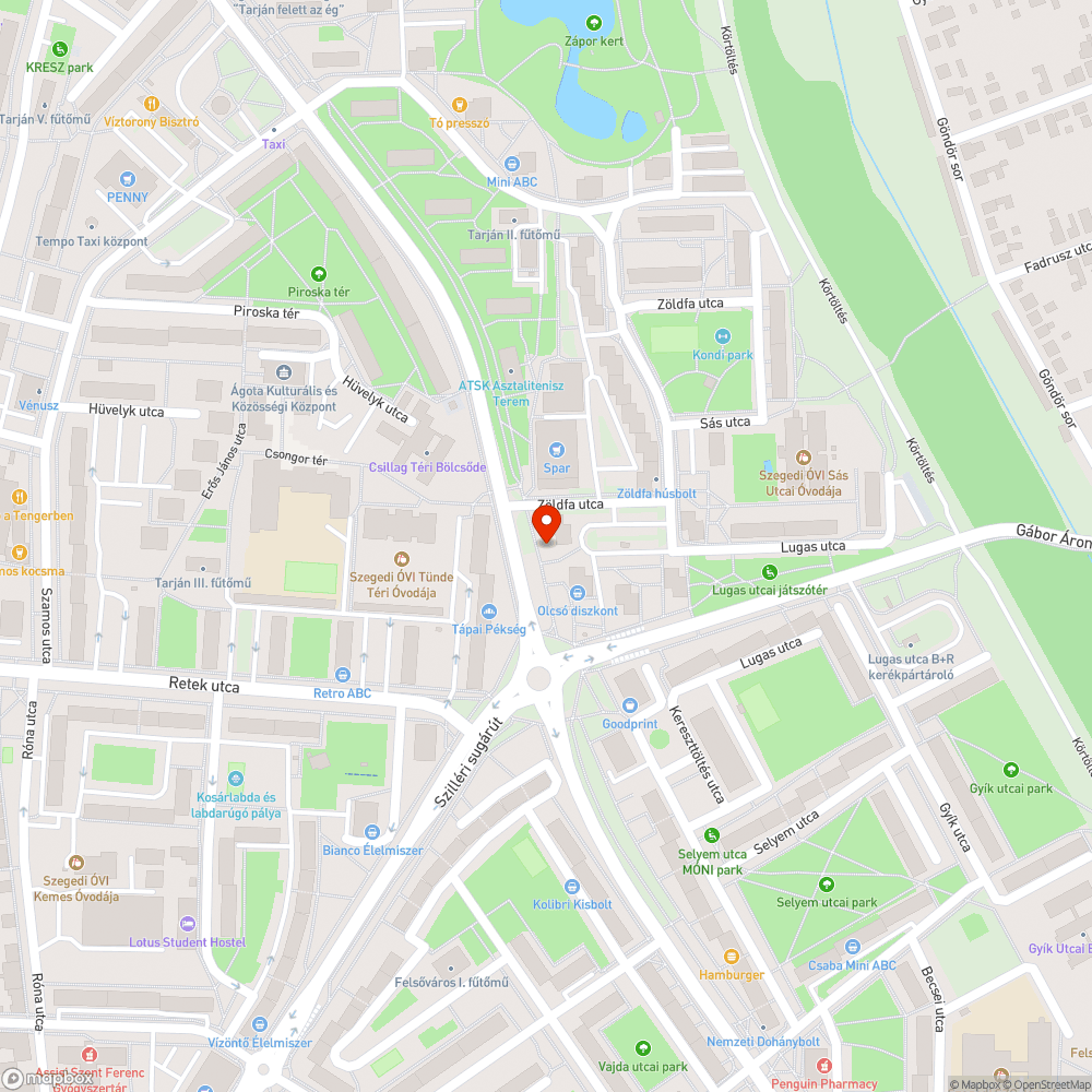 Évek óta hiányzik a felfestés - Budapesti krt. bejelentés helye