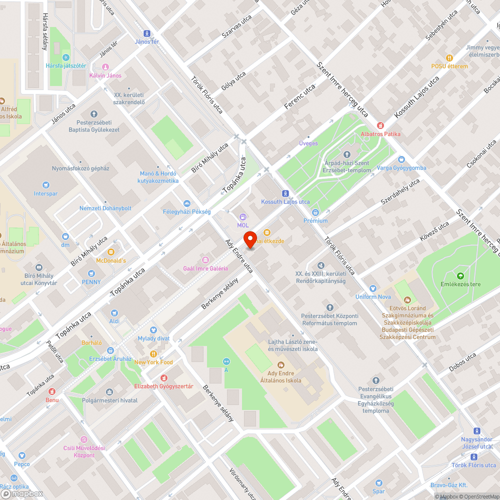 Tönkrement fedlap bejelentés helye