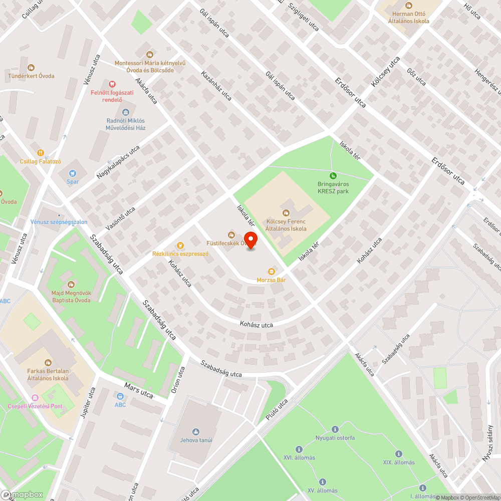 Illegális zöldhulladék-lerakás bejelentés helye