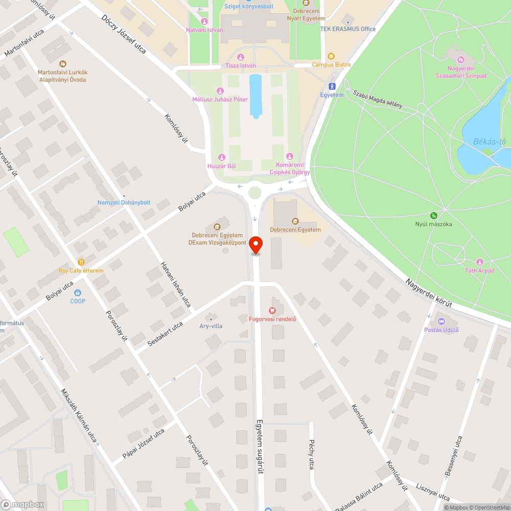 Hibás Citylight világítás bejelentés helye