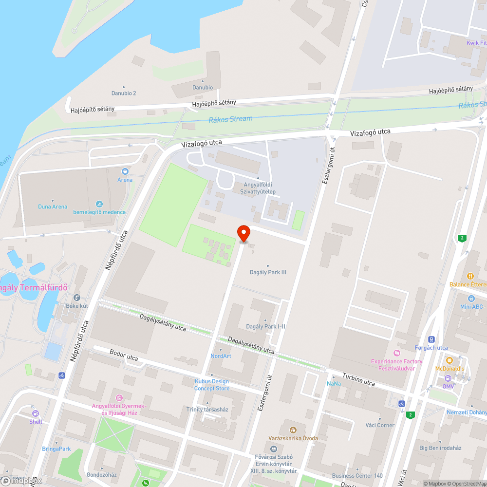 Kiszáradt fa bejelentés helye