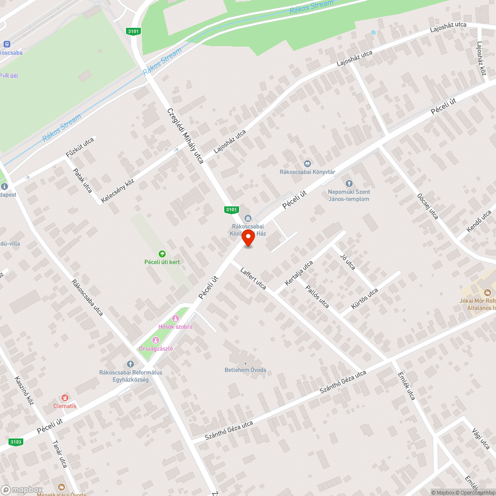 Rohadó fajáték bejelentés helye