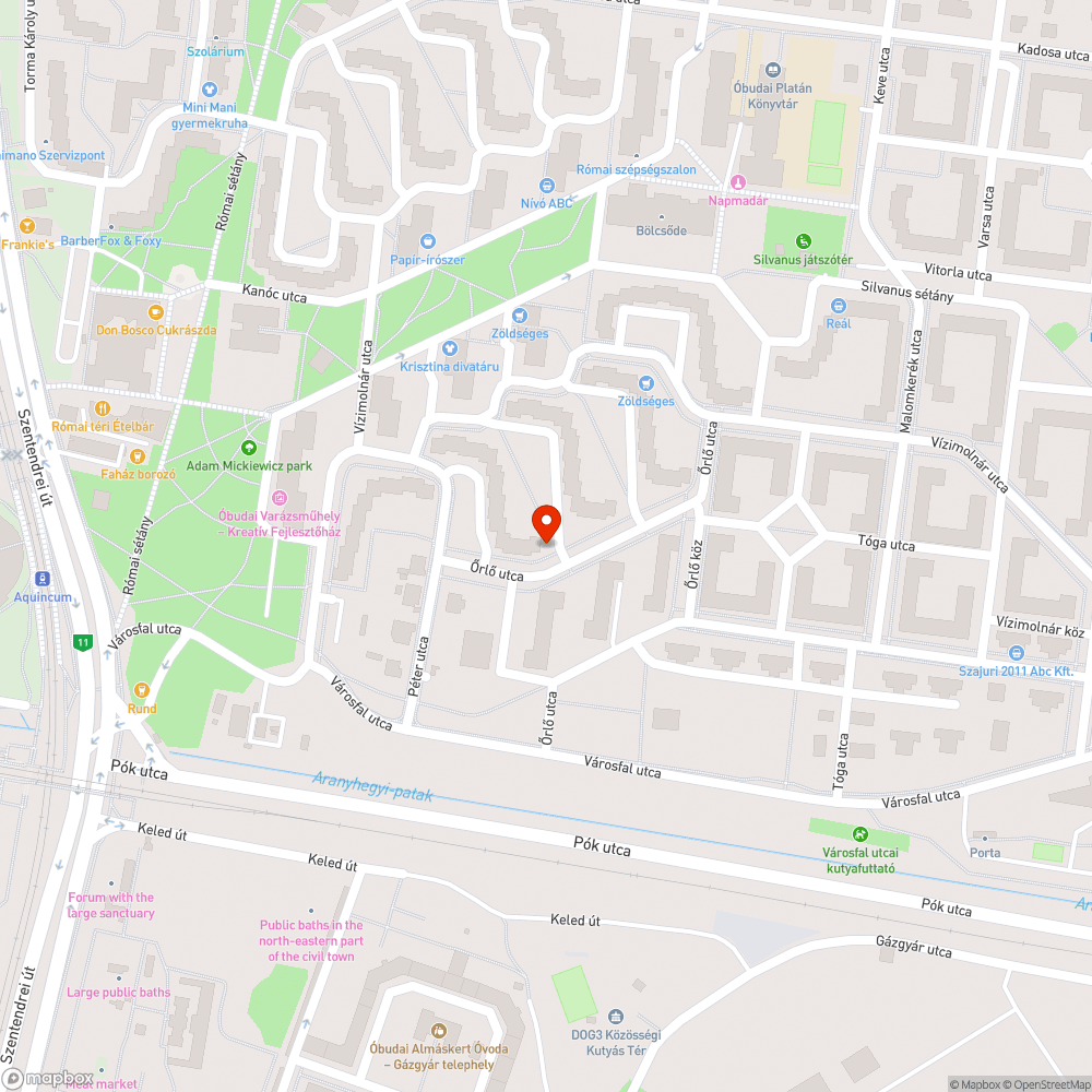 Zöldhulladék bejelentés helye