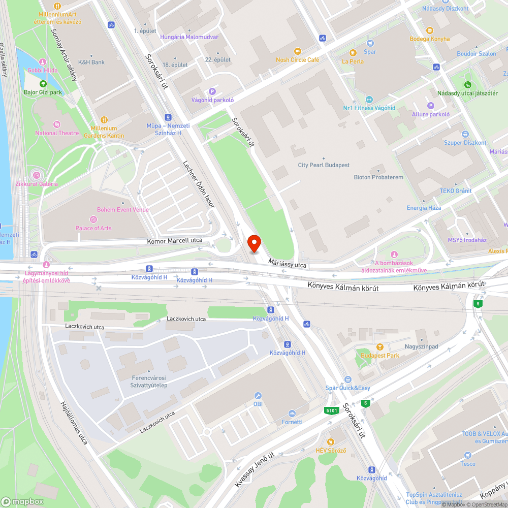 beláthatatlan kanyar és hídláb bejelentés helye