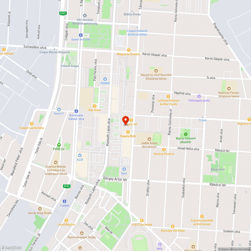 Lejárt Megane a csepeli piacnál bejelentés helye