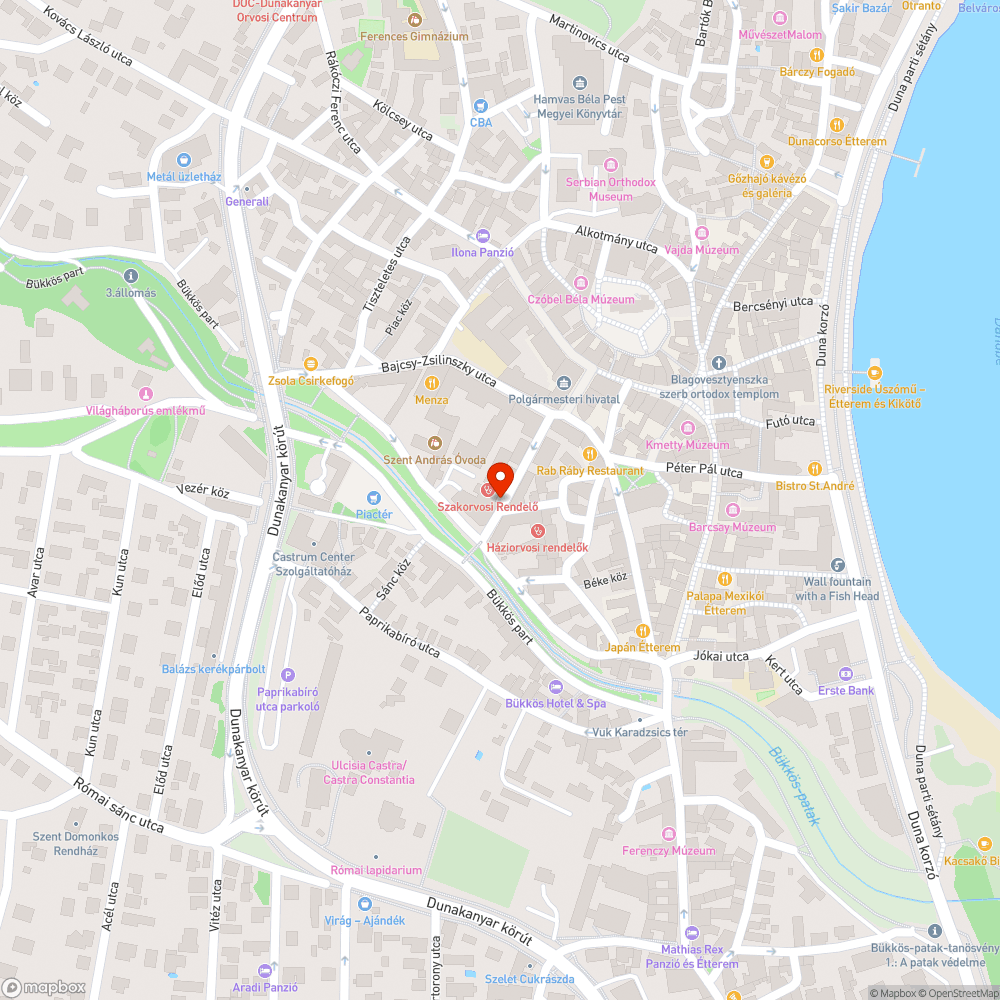 Közterületi pad bejelentés helye