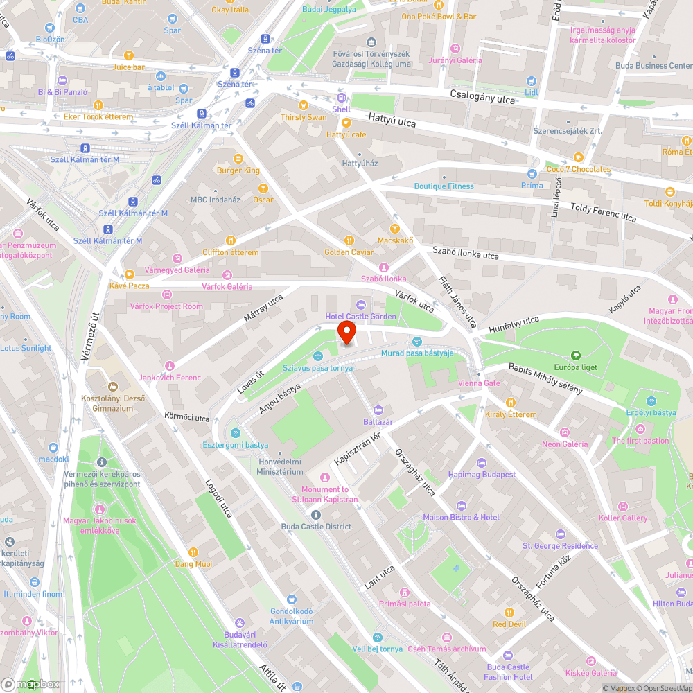 Zacskófa bejelentés helye