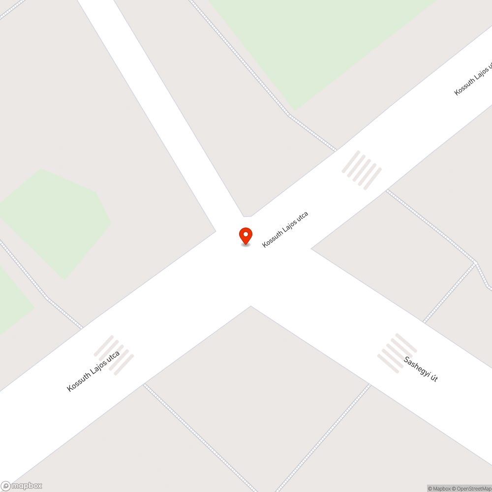 Kátyú bejelentés helye