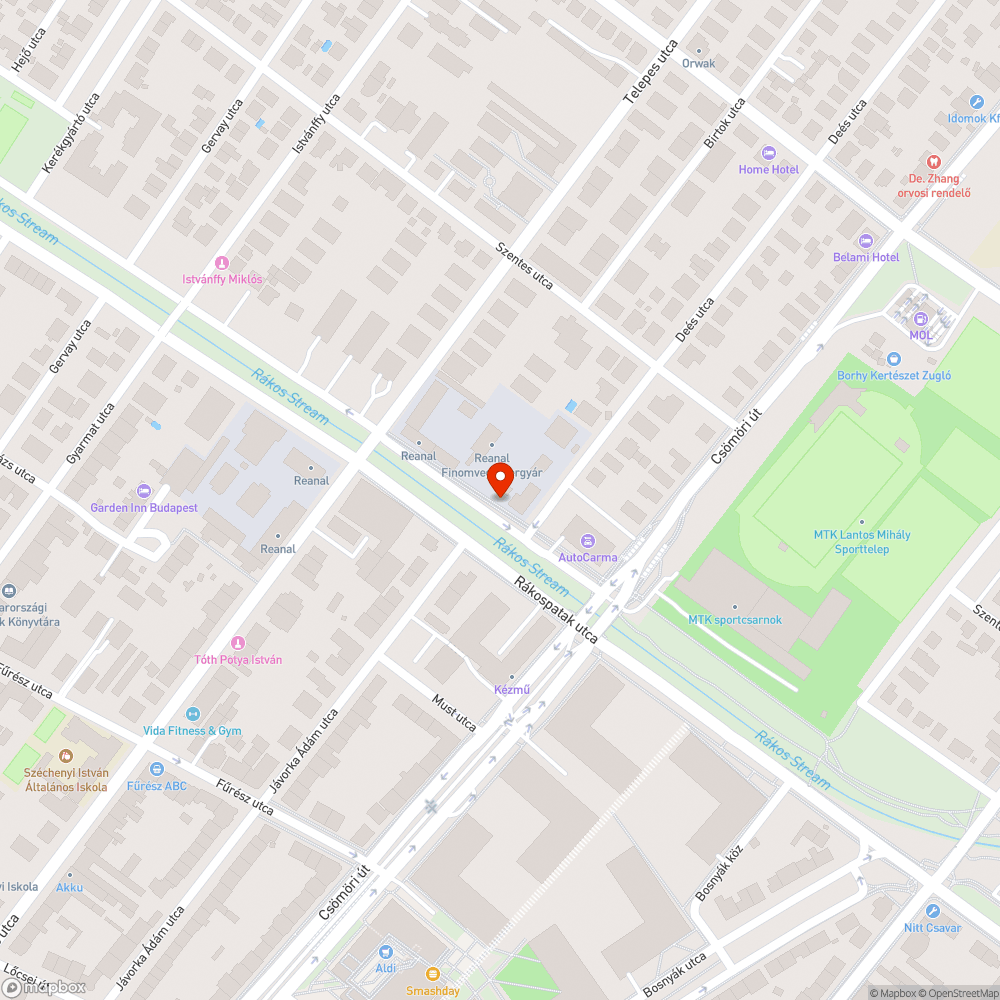 Kitaposott zöldsáv, saras bringaút bejelentés helye