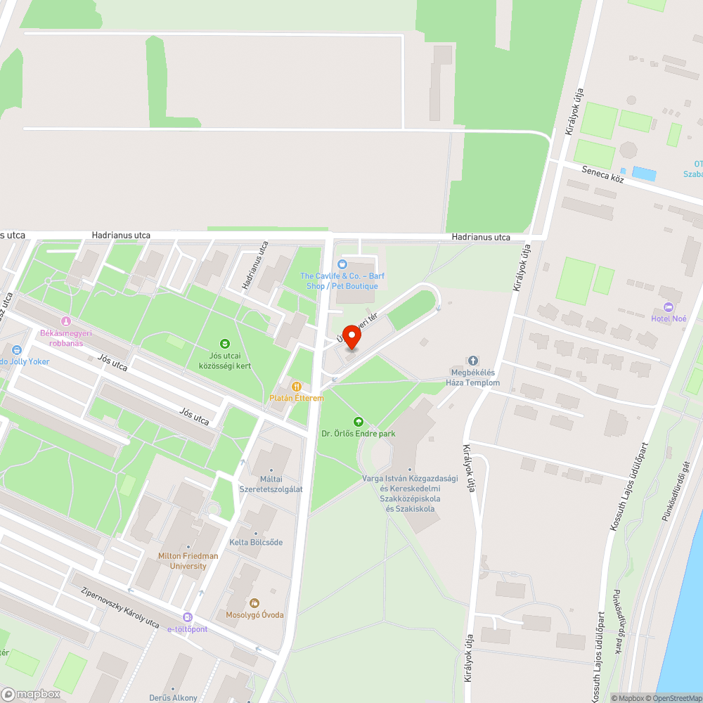 Graffiti bejelentés helye