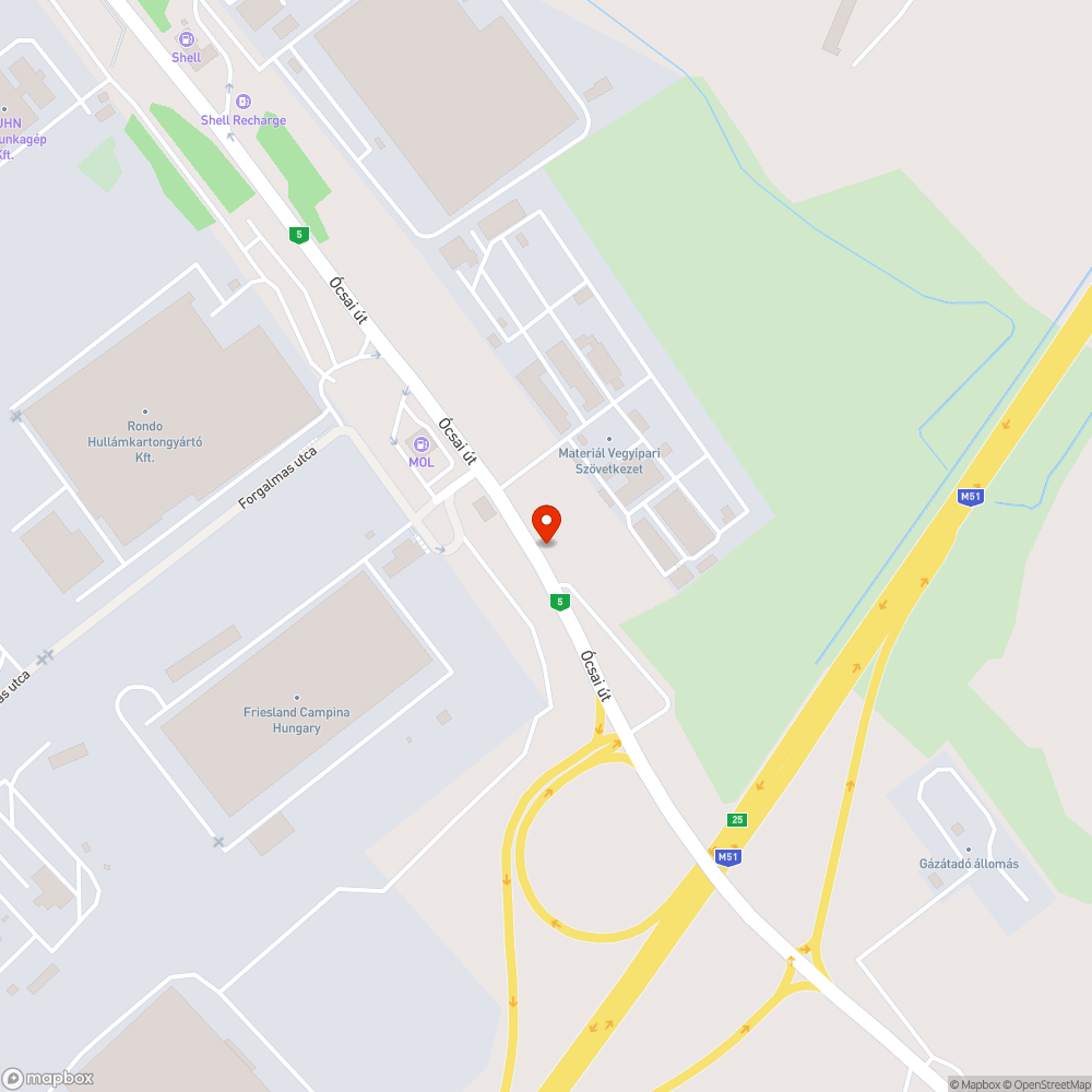 Sérült tábla bejelentés helye