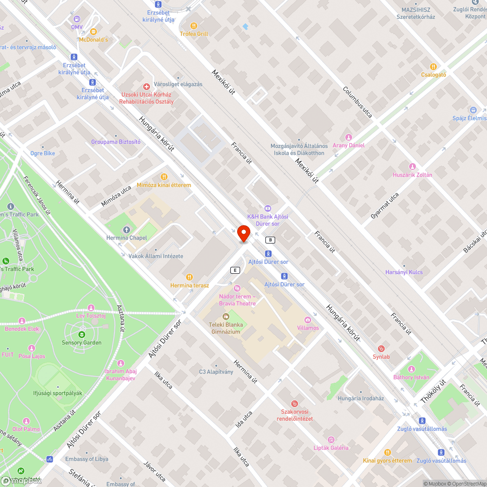 Jelzőlámpa biztonságos időzítése bejelentés helye