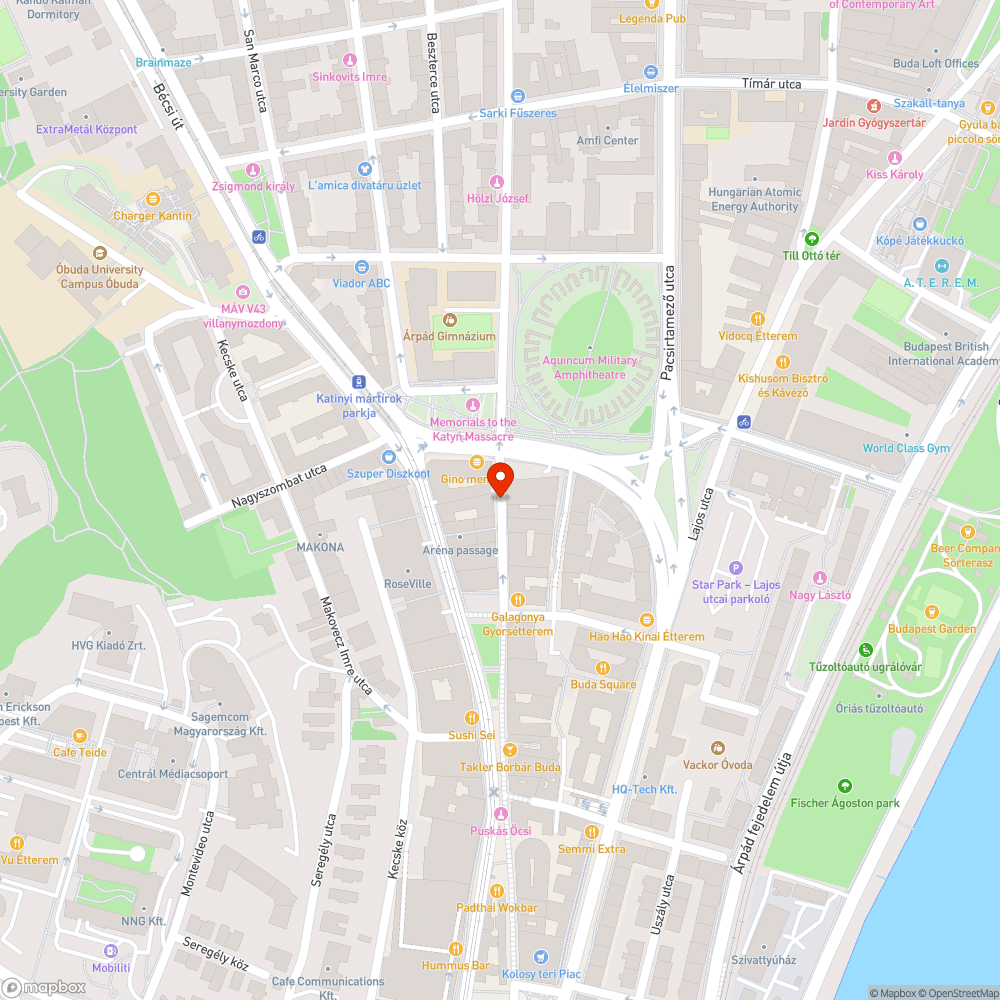 Bokor utca 12. macskakövek az úttesten bejelentés helye