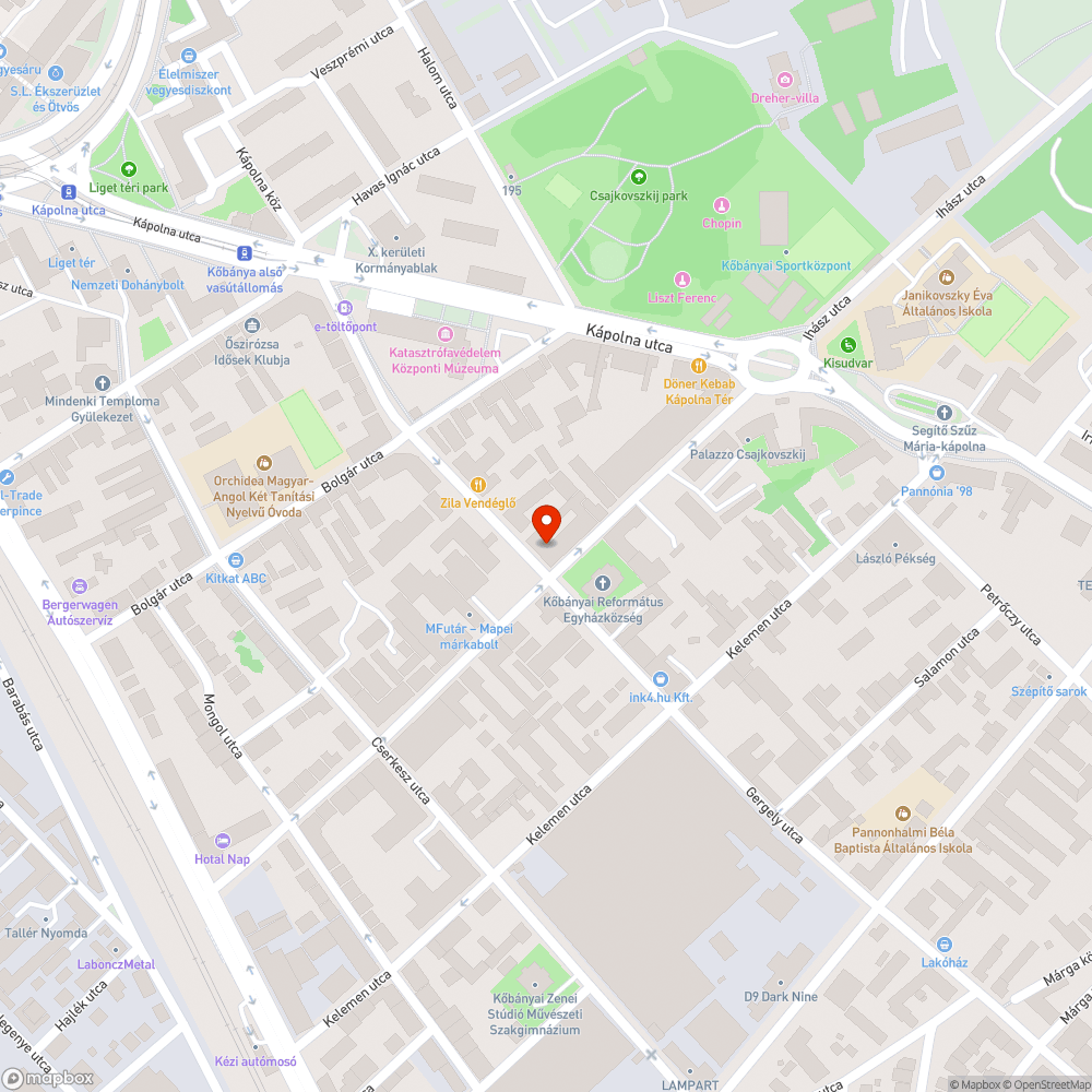 Megdöntött jelzőtáblaoszlop bejelentés helye