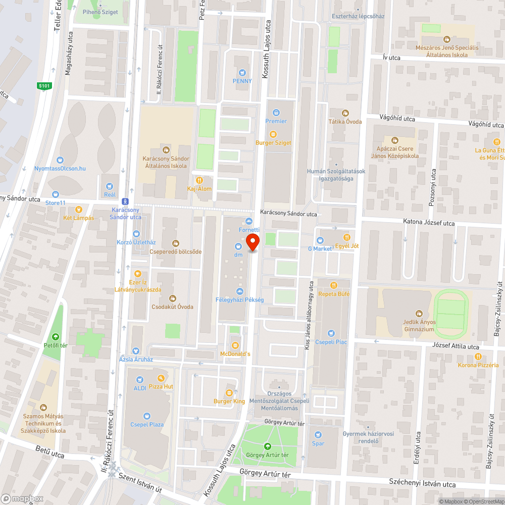 Egyik oldalon nincs közvilágítás bejelentés helye