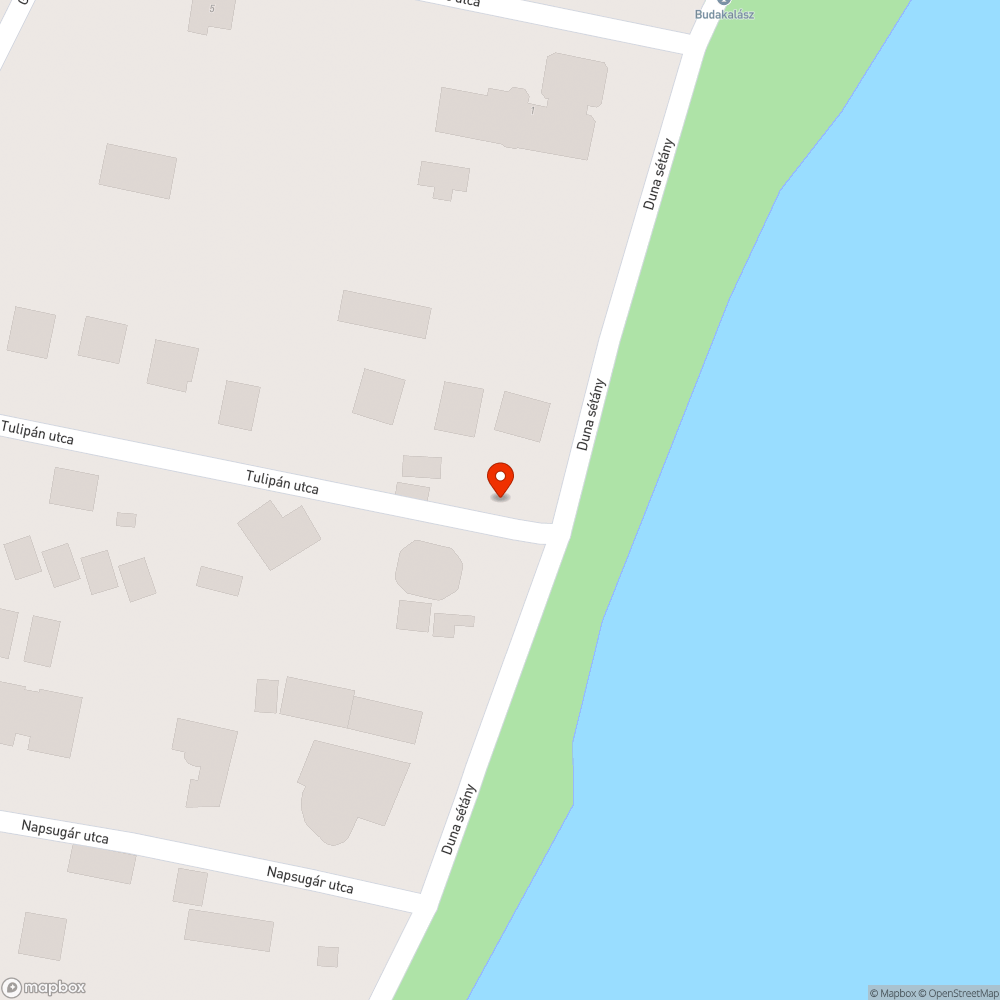 Patkány invázió (Tulipán utca) bejelentés helye