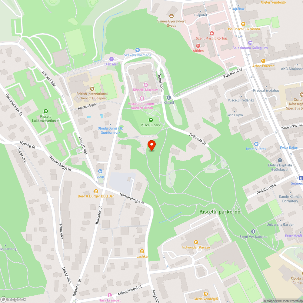 Spontán kialakított tűzrakó fa alatt bejelentés helye