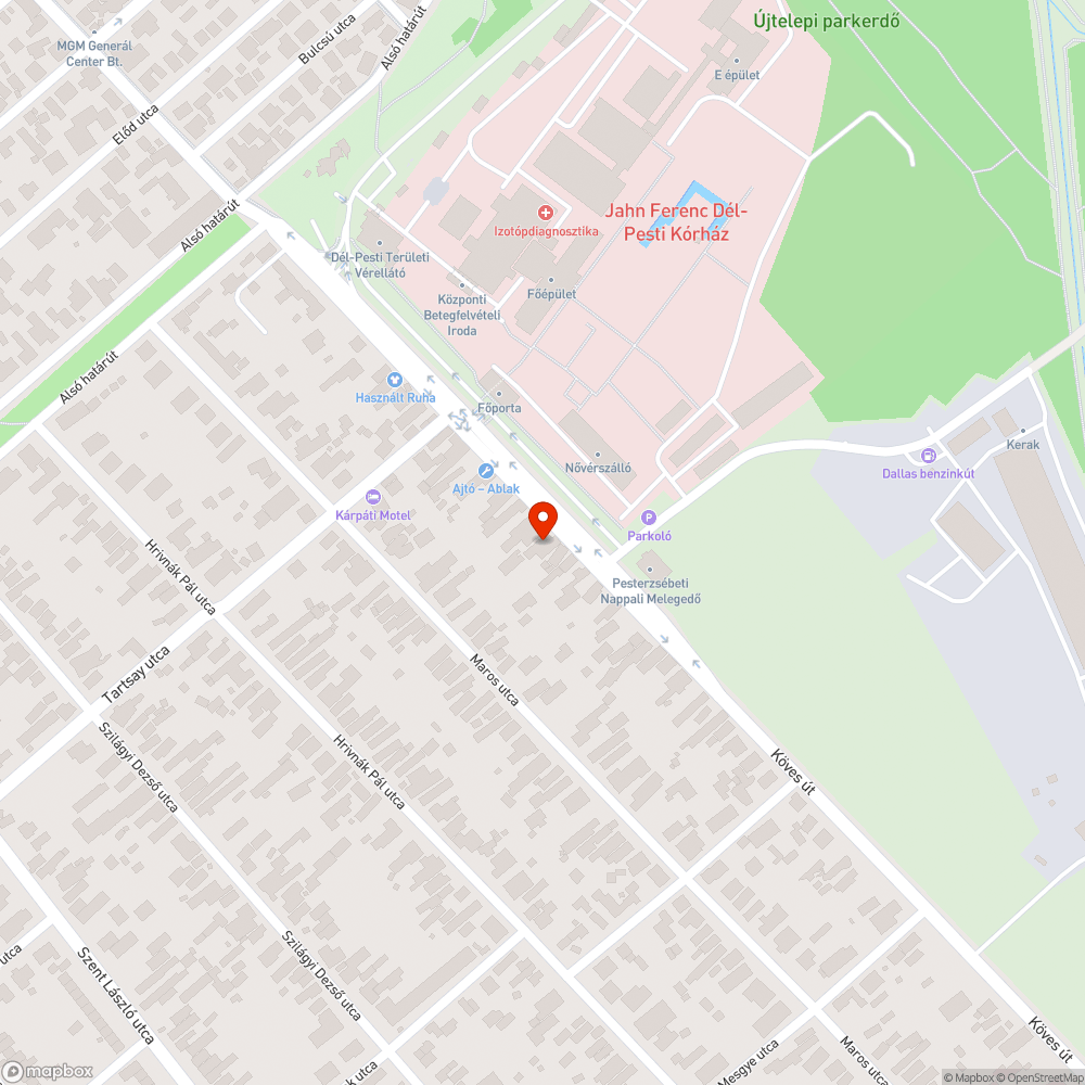 Betört kresztükör bejelentés helye