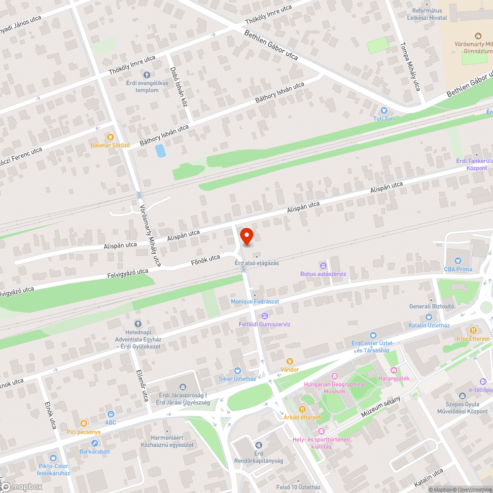 Szemét bejelentés helye