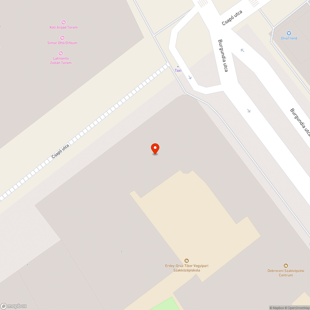 hibás falikar bejelentés helye