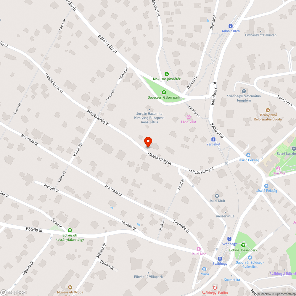 Járda vízelvezetése bejelentés helye