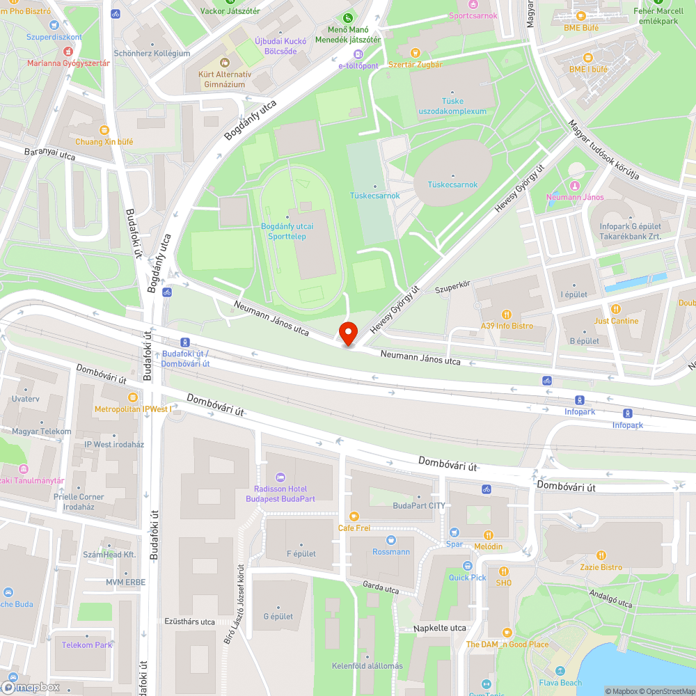 Fák körbekordonozva bejelentés helye