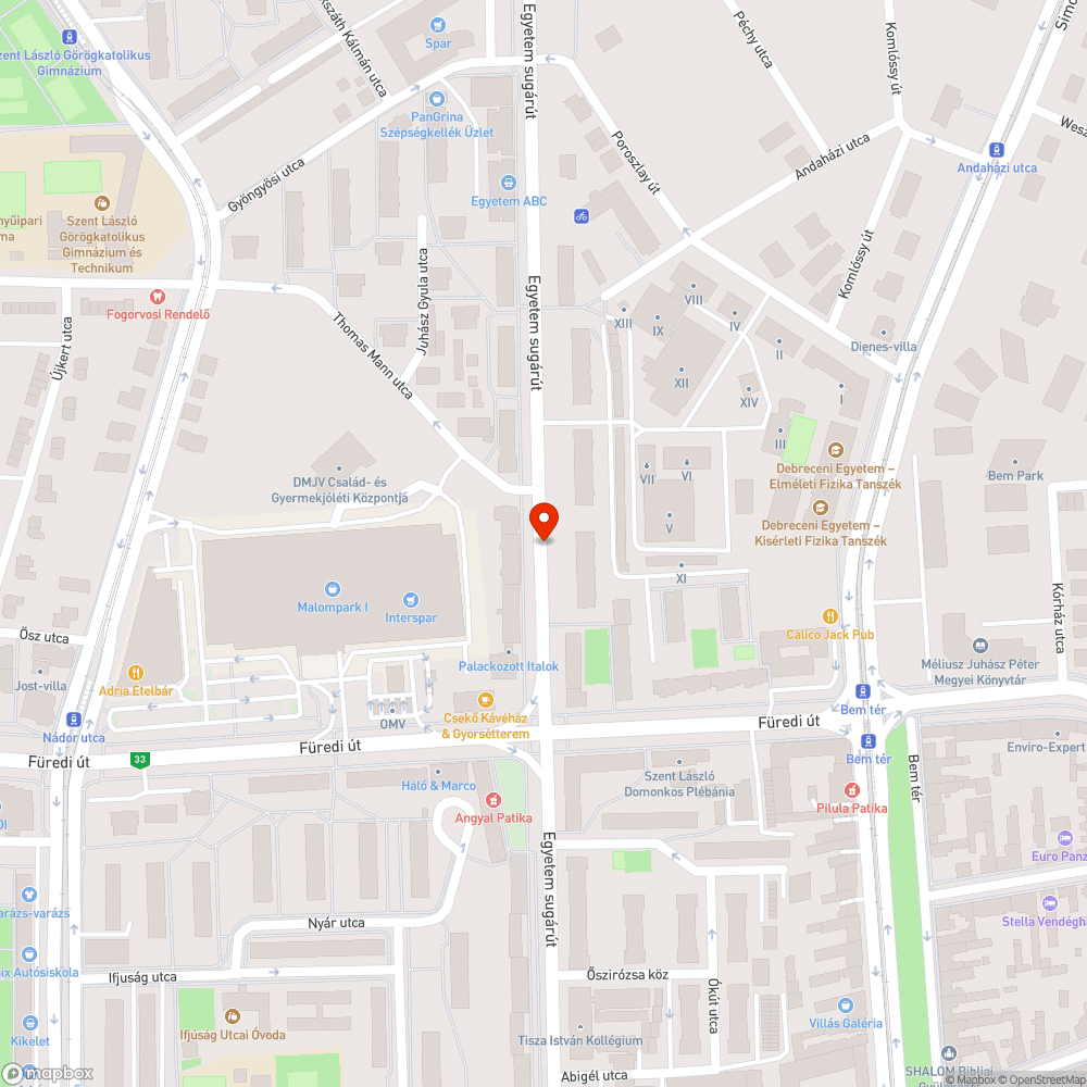 hibás Citylight világítás bejelentés helye