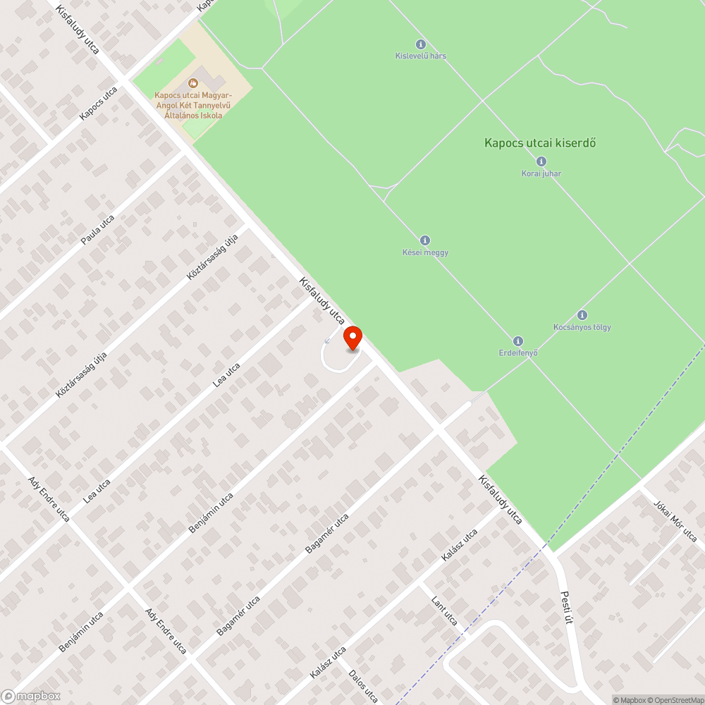 Hatalmas kátyú a buszfordulóban bejelentés helye