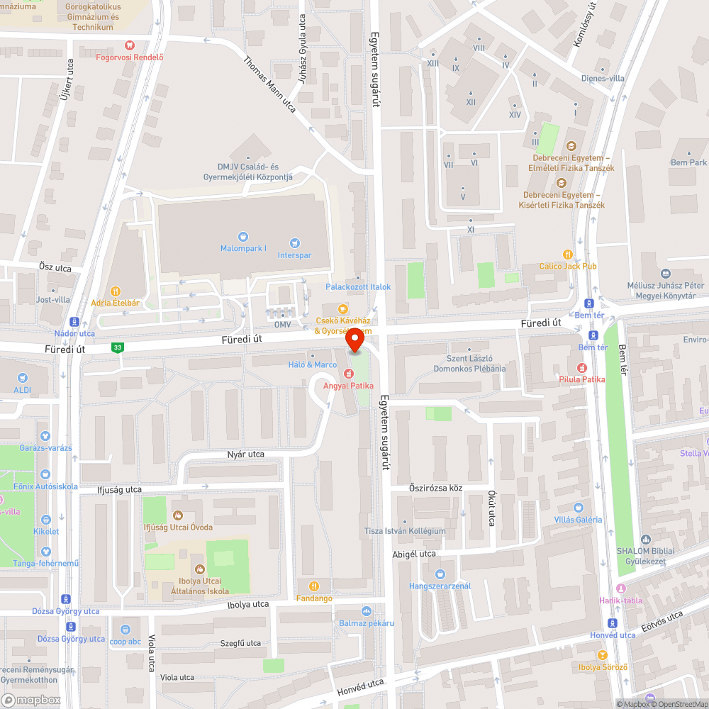 Hibás talajba süllyesztett világítás bejelentés helye