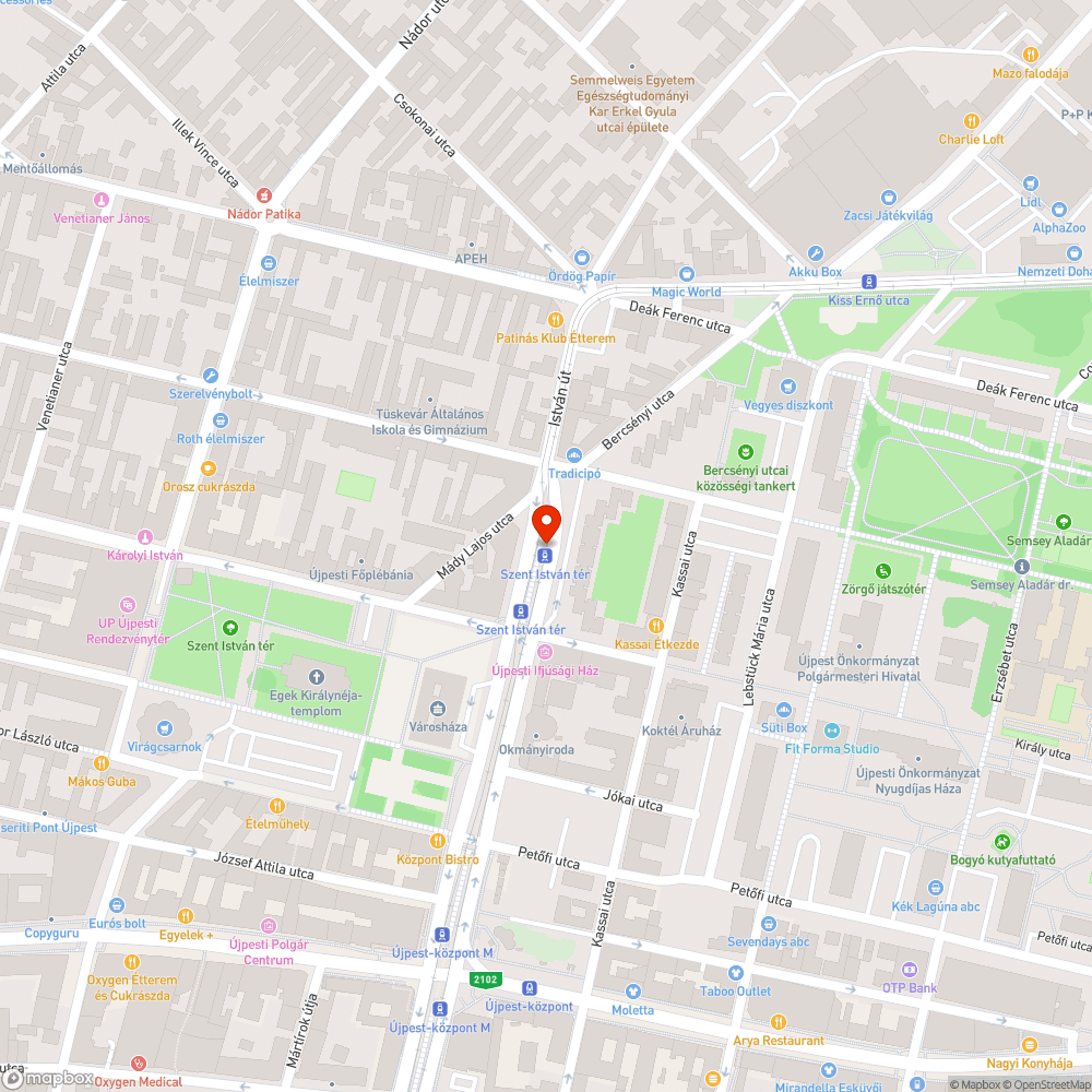 Lekopott 15-ös szám a közlekédesi táblán bejelentés helye