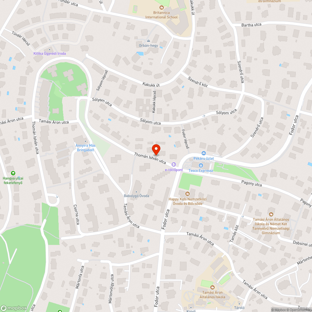 Járda javítás bejelentés helye