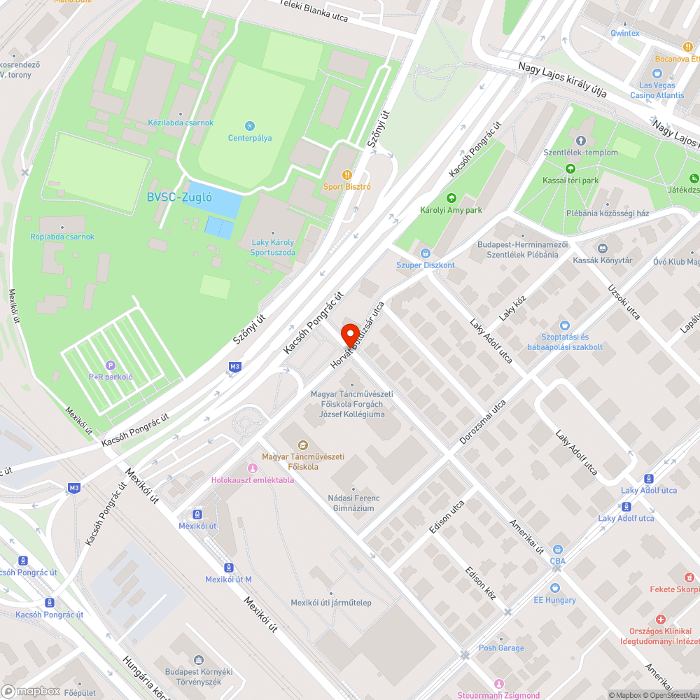 Eldugult csatorna bejelentés helye