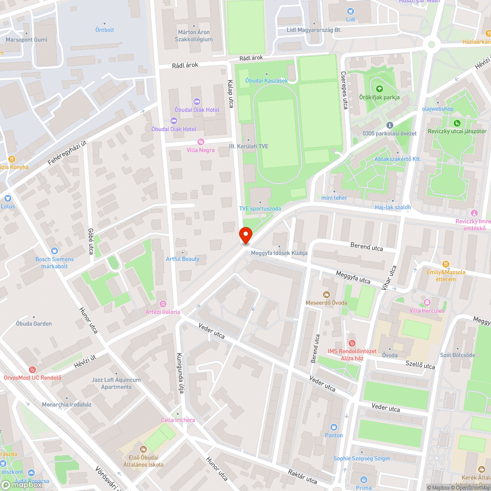 30-as zóna bejelentés helye