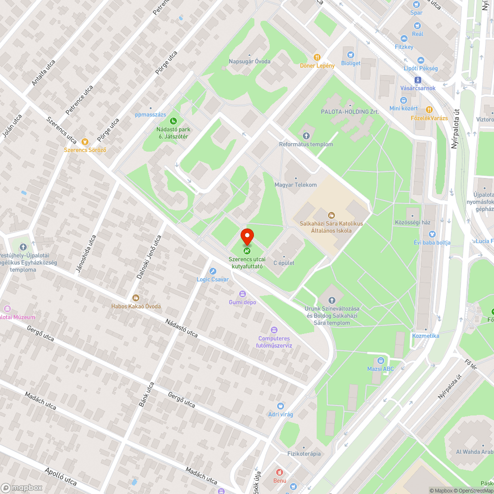 Elkopott talaj a kutyafuttatóban bejelentés helye