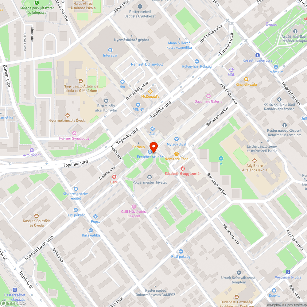 Üvegszilánk a szobor előtt bejelentés helye