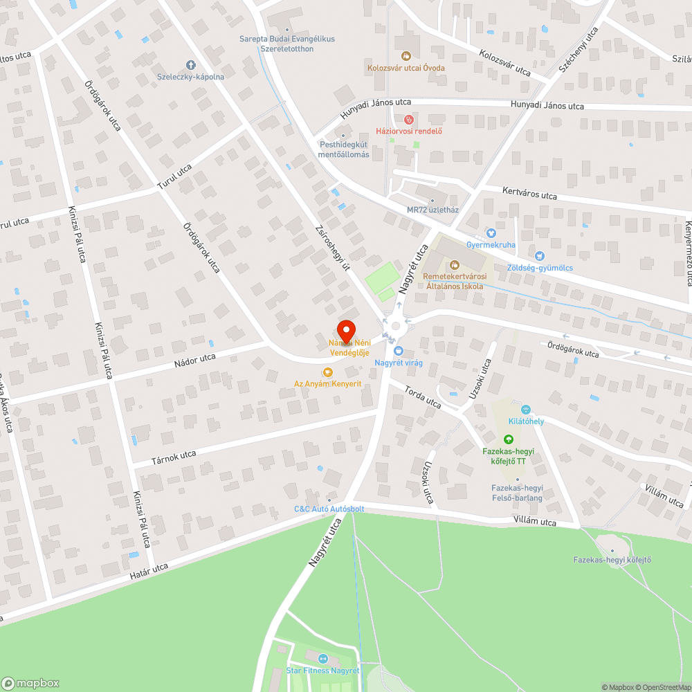 Letakart Kresz tábla bejelentés helye