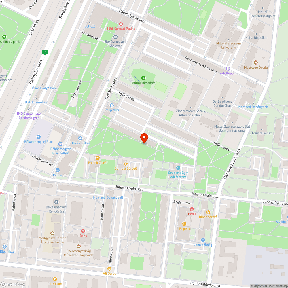 Szemetelés bejelentés helye