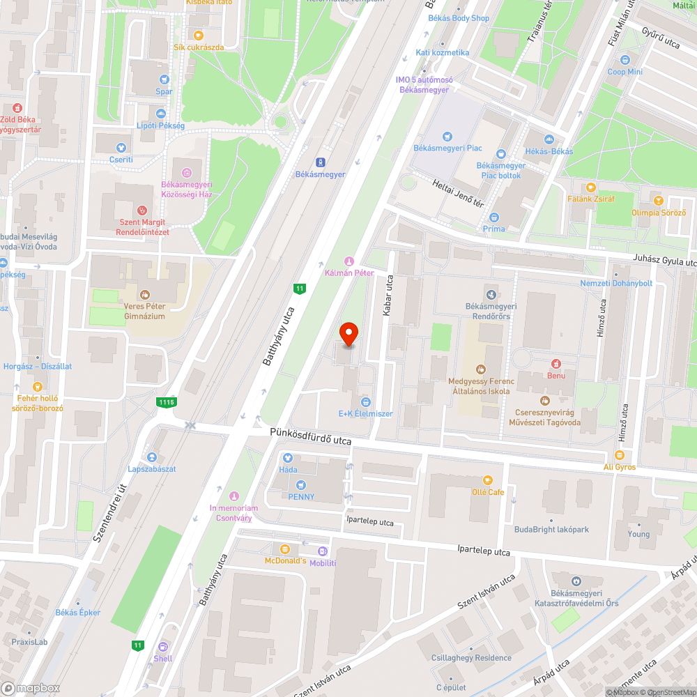 Mozgásképtelen gépjármű bejelentés helye