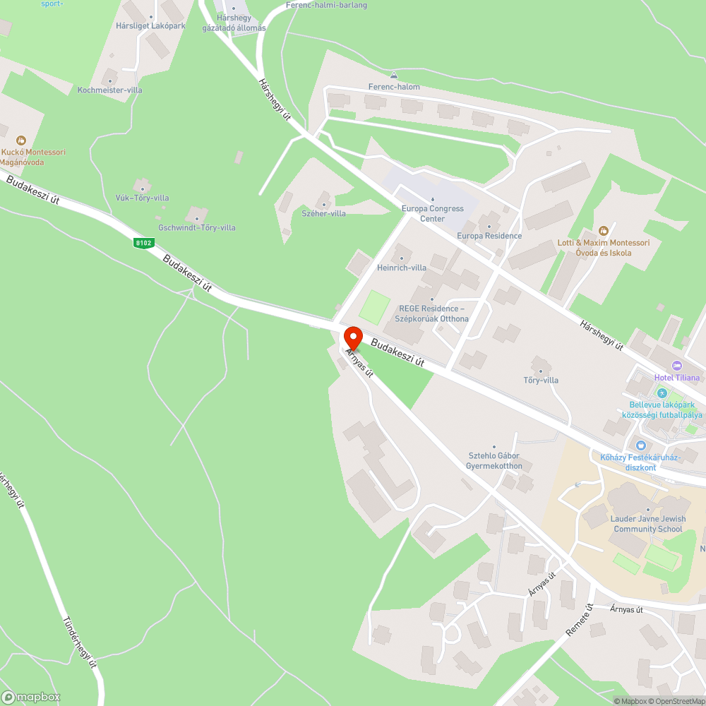 Építési hulladék az erdő szélén bejelentés helye