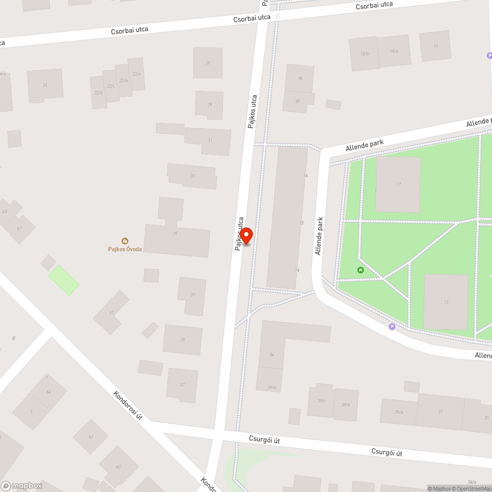 Bokor eltorlaszolja a járdát bejelentés helye