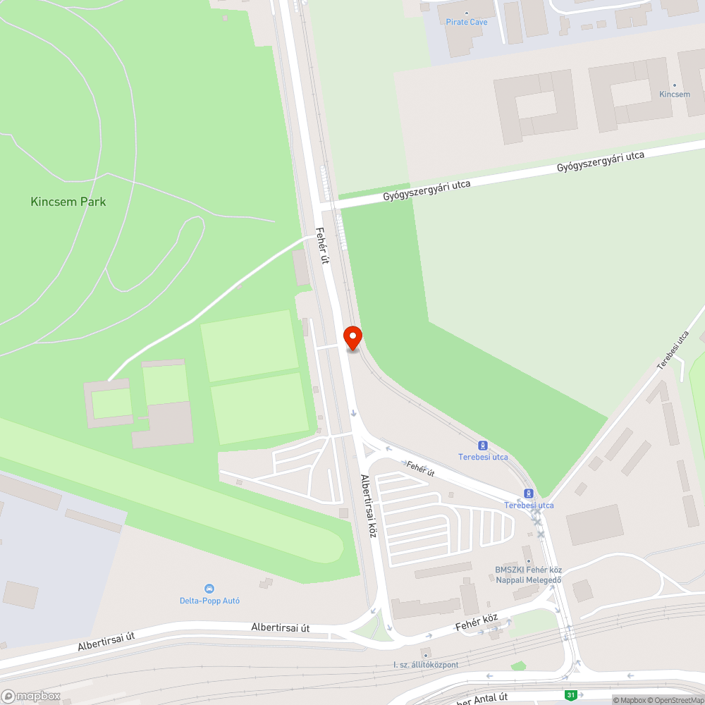 Szitává lyukadt aknafedél - Terebesi út bejelentés helye