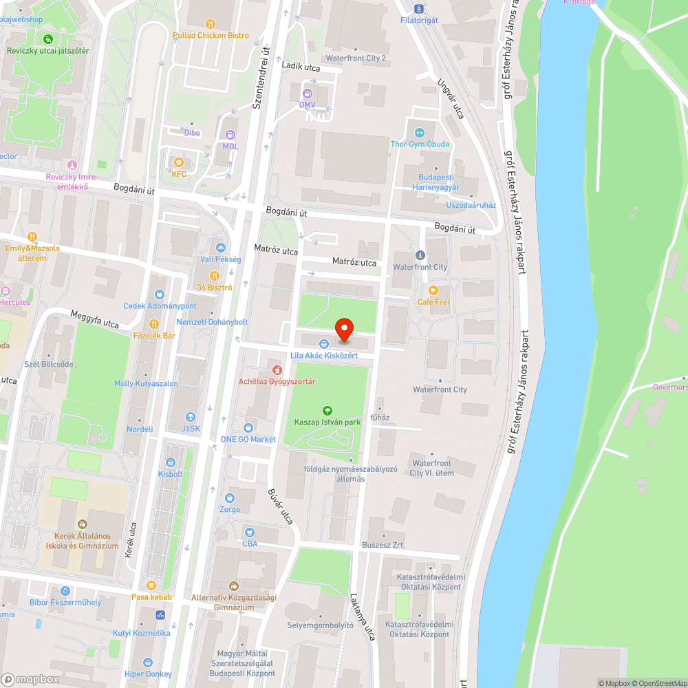 Összetört virágláda bejelentés helye